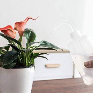 ORIMERC 30 Feet Self Watering Wick Cord for Vacation Potted Plants Planter Sitter Auto Waterer Wash Can Bonsai Terrarium Orchids Seedling African Violets and 500ML Watering Bottle for Succulents