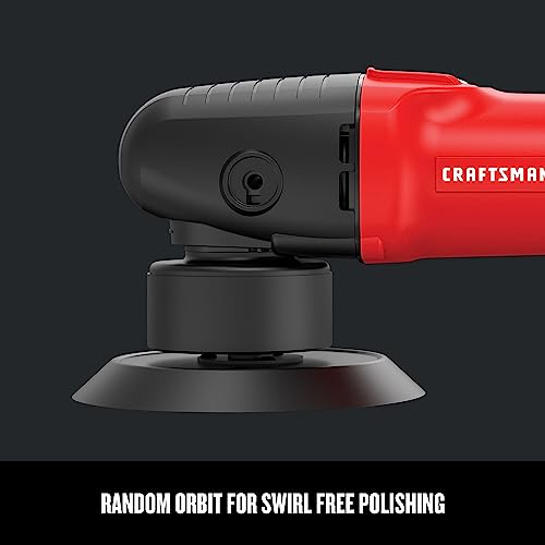 CRAFTSMAN Polisher, Variable-Speed, Random Orbit, 6-Inch (CMEE145)