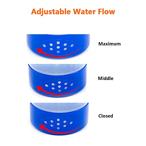 Chlorine Floater, Flamingo Collapsible Floating Pool Dispenser Set ，Fits 3" Chlorine Tablets，Release Adjustable for Indoor & Outdoor Swimming Pool Hot Tub SPA（2pack）