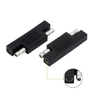 SinLoon 5 Pcak SAE Polarity Reverse Adapter Quick Disconnect Extension Cable Plugs for Solar Panel Battery Power Charger(SAE)