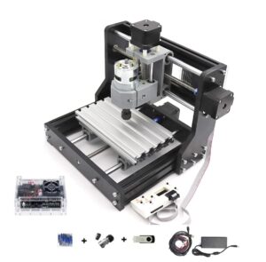 cnctopbaos 1610 pro cnc milling machine,with grbl offline controller,3 axis desktop diy mini cnc router kit engrave carving pvc,pcb,acrylic,wood cutting engraving machine cnc1610 pro