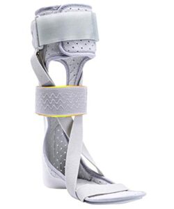 furlove medical afo foot drop brace ankle foot orthosis - afo drop foot orthosis for men & women stroke, ms, hemiplegia foot drop, assist walking easier and better (medium, left)