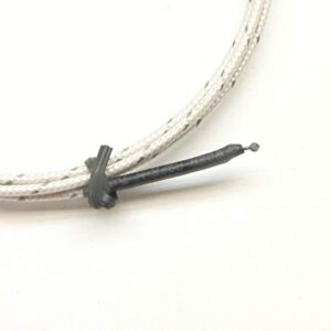 J-Type Thermocouple with Fiberglass Insulation Probe PJ-400 6ft