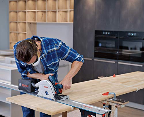 BOSCH GKT18V-20GCL PROFACTOR 18V Connected-Ready 5-1/2 In. Track Saw with Plunge Action (Bare Tool)