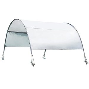 intex 28054e canopy for 9' and smaller rectangular pool, gray