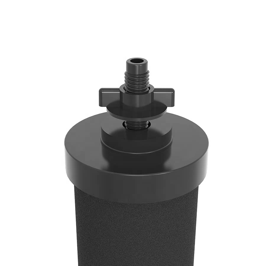 Nispira Premium Water Filter Black Element Cartridge Compatible with Berkey Countertop Water Purification System. Compared to Part BB9. 4 Filters