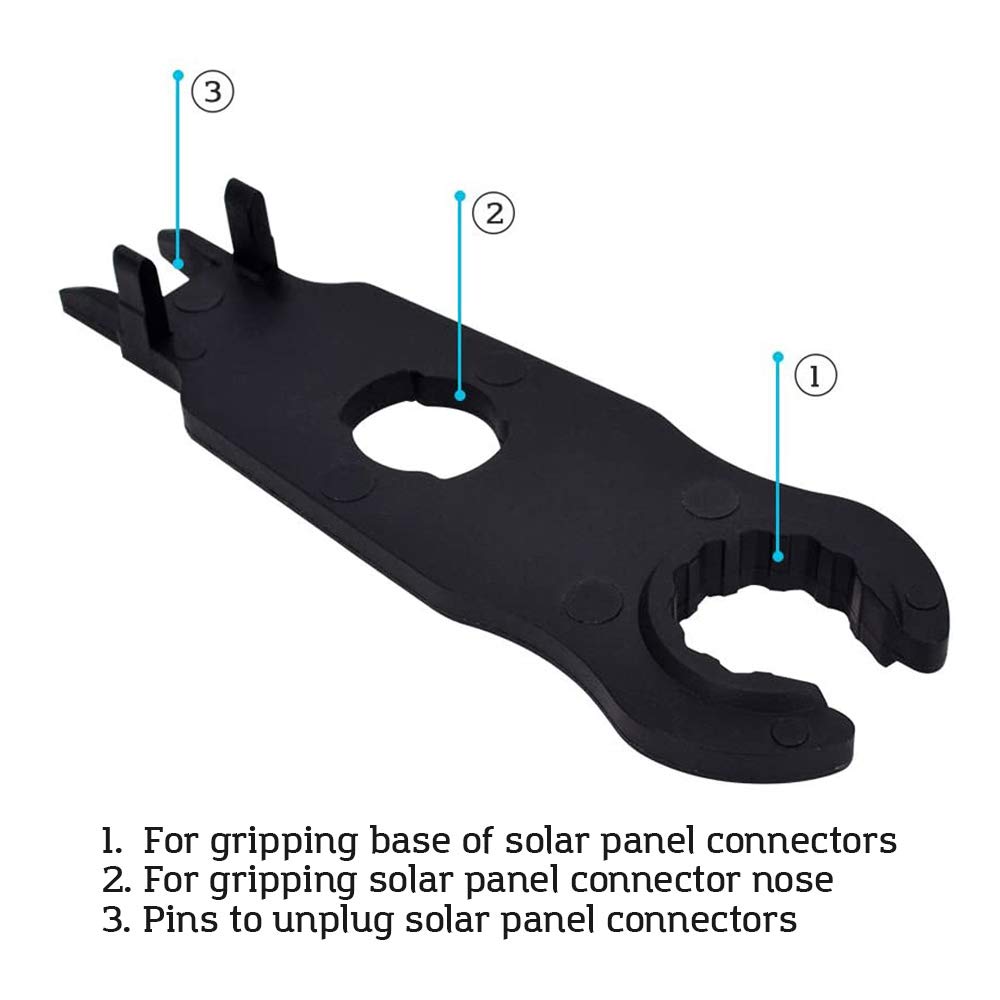 Renogy Deep Cycle AGM Battery 12 Volt 100Ah for RV, Solar Marine and Off-grid Applications & Solar Panel Connector Assembly Tool