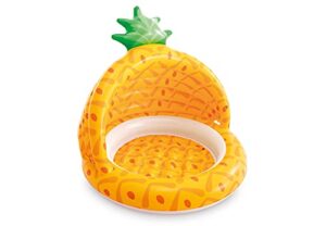 intex pineapple baby pool, 40in x 37in, for ages 1-3