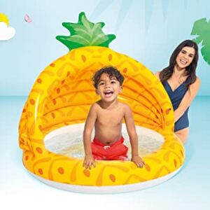 Intex Pineapple Baby Pool, 40in x 37in, for Ages 1-3