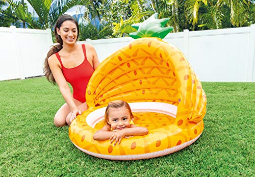 Intex Pineapple Baby Pool, 40in x 37in, for Ages 1-3