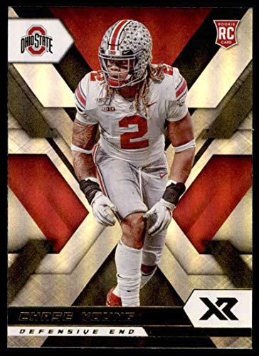 2020 Panini Chronicles Draft Picks XR Rookies Football #3 Chase Young Ohio State Buckeyes Official NCAA RC Rookie Card From Panini America