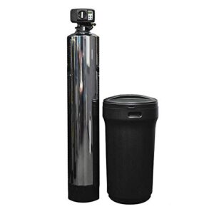 lugano platinum series - 10” x 54” water softener with full-jacket, 10% resin, catalytic carbon, kdf distributor tube and state-of-the-art control valve - 48,000 grain