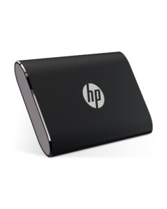 hp p500 portable ssd 1tb - usb 3.2 gen 1 type c, usb- external solid state hard drive - up to 420mb/s, black - 1f5p4aa#abc