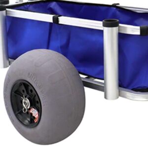 Juggernaut Carts - AFCART-BLUE "Blue Fish and Marine Cart, 27"" Height, 40"" Width, 30"" Length,"