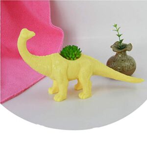 Cabilock 1 Pc Home Decoration Desk Topper Mini Pots Statue Decor Ceramic Plant Pot Mini Succulent Plants Decor Flower Pots Succulent Plant Holder Simulation Brachiosaurus Vase Household