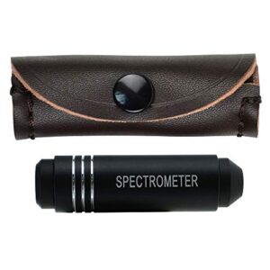 GMKD Diffraction Spectroscope, Pocket Handheld Grating Gemological Spectroscope, Precise Gemstone Spectroscope Analysis Kit for Quick Gemstone Identification