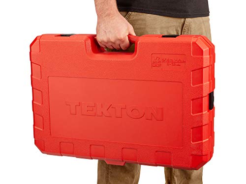 TEKTON 1/2 Inch Drive 6-Point Impact Socket Set, 87-Piece (5/16-1-1/4 in., 8-32 mm) | SID92407