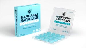 eargasm squishies - moldable silicone earplugs for sleep - noise reduction - noise cancelling