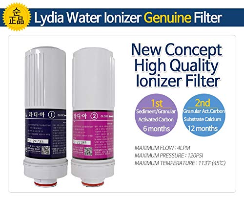 Lydia Original Water Ionizer Filter Set for EOS/KYK Genesis Ionizers