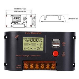 CMB2410 Solar Panel Regulator , Solar & Wind Power Energy Controllers Photovoltaic Power Generation Controller for -Acid Battery