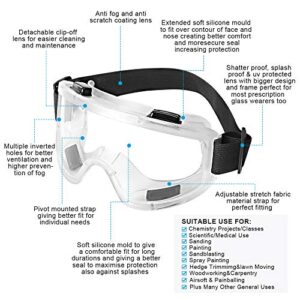 Respirator Mask,Half Facepiece Gas Mask with Safety Glasses Reusable Professional Breathing Protection Against Dust,Chemicals,Pesticide and Organic Vapors, Perfect for Painters and DIY Project