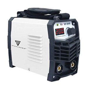 arc welder 165a inverter mma welder machine 110/220v igbt digital display hot start portable stick welding machine with electrode holder, earth clamp and cable adapter