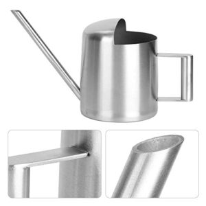 Watering Cans, Water Sprayer Bottle 300Ml Stainless Steel Long Spout Watering Can Pot for Household Green Plant Bonsai Irrigation Tool