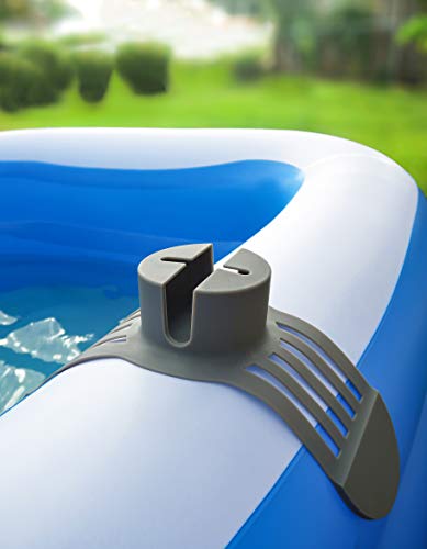 Silicone Anti-Spill Pool Drink Holder - Outdoor Cup Holder for Inflatable Pool, Above Ground Pool, Hot Tub, Jacuzzi - Multifunctional Hot Tub Accessory