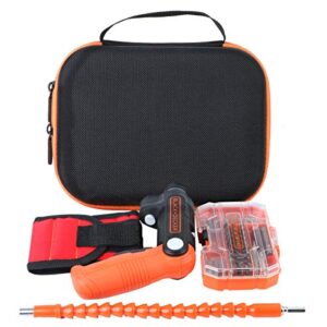 Aenllosi Hard Carrying Case Replacement for BLACK+DECKER 4V MAX Cordless Screwdriver BDCSFL20C