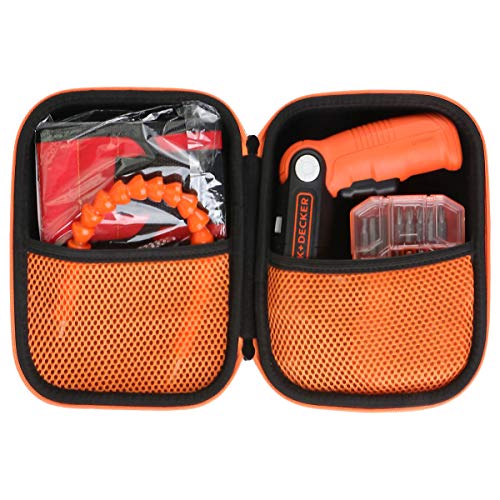 Aenllosi Hard Carrying Case Replacement for BLACK+DECKER 4V MAX Cordless Screwdriver BDCSFL20C