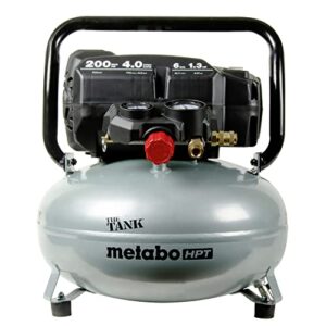 metabo hpt air compressor | the tank™ | 200 psi | 6 gallon | pancake | ec914s