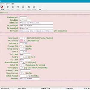 NROS Restaurant POS Software (Point of Sale)