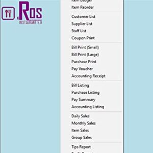 NROS Restaurant POS Software (Point of Sale)