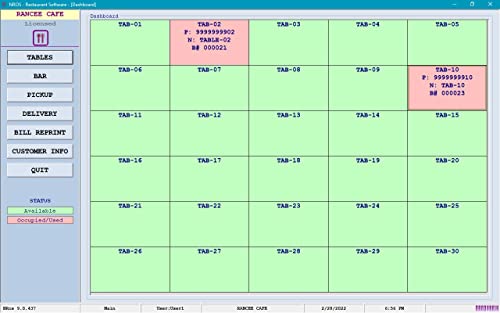 NROS Restaurant POS Software (Point of Sale)