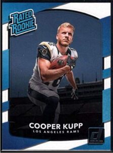 2017 donruss #329 cooper kupp rr rc rookie nfl football trading card rams