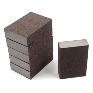 t tulead 320-400 grit sanding sponge hand sanding tool finge grit sandpaper blocks polishing pads pack of 6