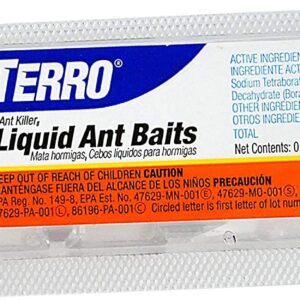 Terro T300B Liquid Ant Bait Ant Killer, 50 Bait Stations