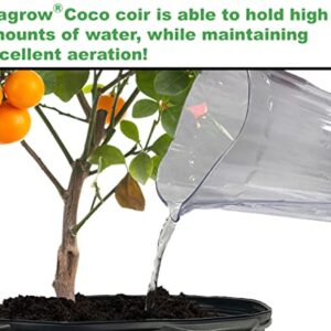 Viagrow VCCB650-3 Coco Coir, 3 Pack, Makes 2 Gallons / 7.5 Liters / 8 Quarts, 650g Brick