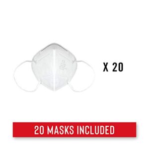 COAST® KN95 CE Certified Face Mask, Individually Packaged, 20 Count (Pack of 1)