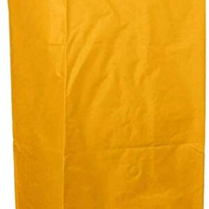 Replacement Janitorial Cart Bag,Waterproof High Capacity Thickened Housekeeping Commercial Janitorial Cleaning Cart Bag(16 x 11 x 27inches) (Yellow)