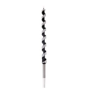 SOMADA 1/2-Inch x 12-Inch Auger Drill Bit for Wood, Hex Shank 3/8-Inch, Ship Auger Long Drill Bit for Soft and Hard Wood, Plastic, Drywall and Composite Materials