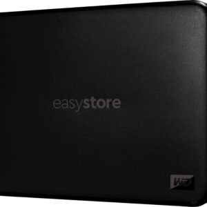 WD - Easystore 5TB External USB 3.0 Portable Hard Drive - WDBAJP0050BBK-WESN