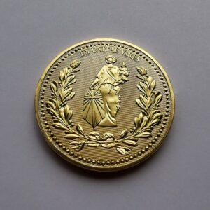 Continental Gold Coin Collecting Metal Coin (5 pcs)