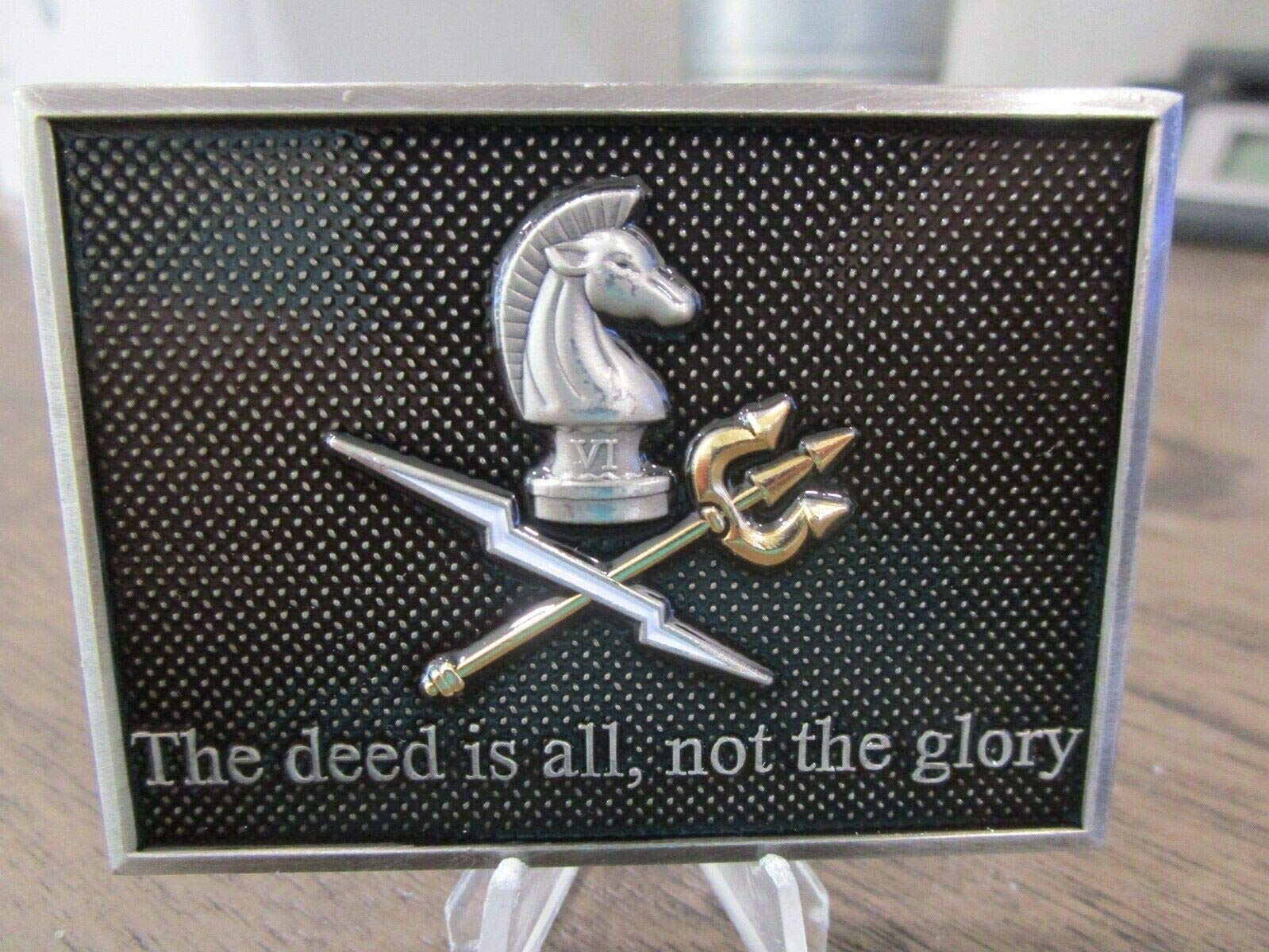 Navy Seal Team Six Black Squadron Seals DEVGRU Challenge Coin