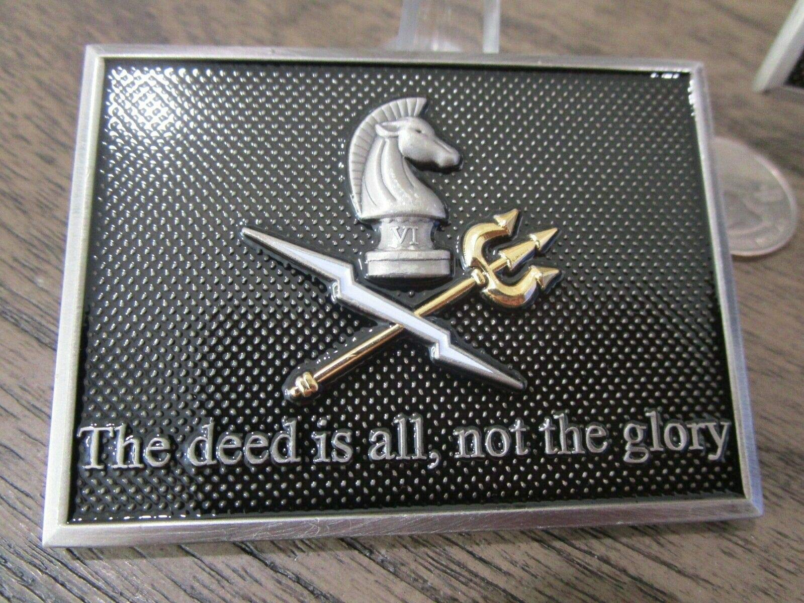 Navy Seal Team Six Black Squadron Seals DEVGRU Challenge Coin