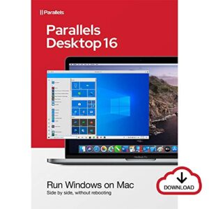 parallels desktop 16 for mac | run windows on mac virtual machine software | 1-year subscription [mac download] [old version]