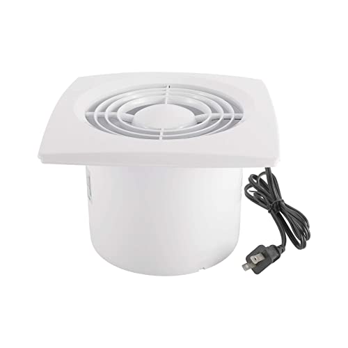 HYDDNice 6" Exhaust Fan Extractor Ventilation Fan Bathroom Garage Exhaust for Kitchen,Bathroom,Bedroom,Low Noise and Energy Saving