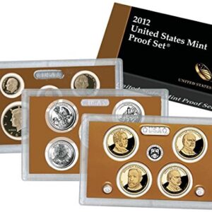 2012 S U.S. Mint 14 coin Clad Proof Set In OGP Proof