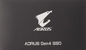 gigabyte aorus nvme gen4 m.2 1tb pci-express 4.0 interface high performance gaming, 3d tlc nand, external ddr cache buffer, ssd (gp-ag41tb)