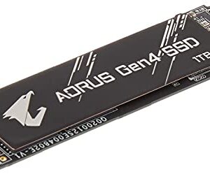 GIGABYTE AORUS NVMe Gen4 M.2 1TB PCI-Express 4.0 Interface High Performance Gaming, 3D TLC NAND, External DDR Cache Buffer, SSD (GP-AG41TB)